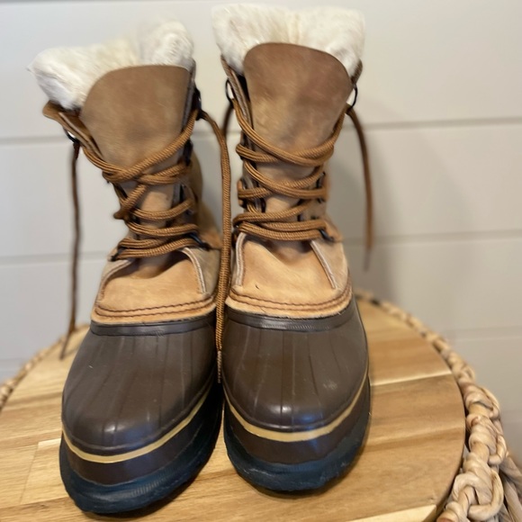 Sorel Alpine Boots Lined Winter Boots Size 6 - Picture 6 of 6